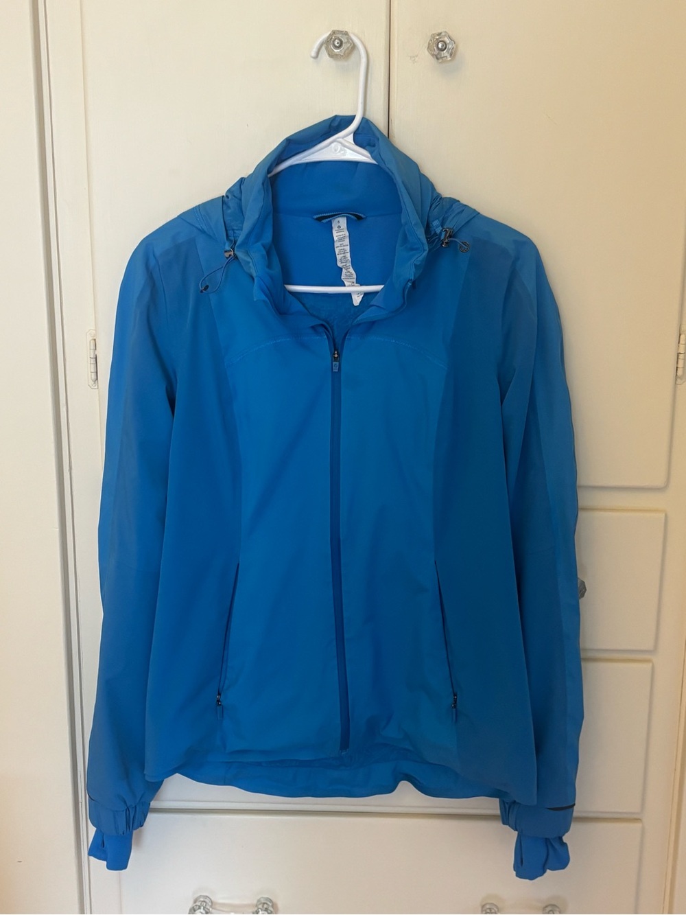 Blue Lululemon Lightweight Hooded Jacket size 6